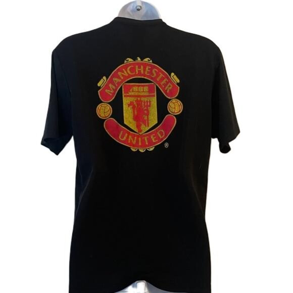 Manchester United It's a Way of Life, Not Just a Football Black Men's Tee, Small - Picture 6 of 7